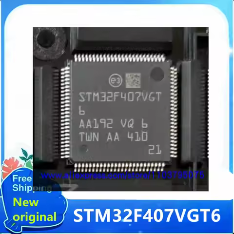 5pcs/lot STM32F407VGT6 QFP-100 New original In stock
