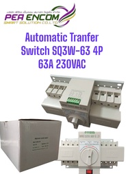 AUTOMATIC TRANFER SWITCH SQ3W-63 4P 63A 230VAC