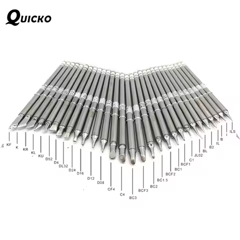 T12 Soldering Iron Tips Replacement Various Models of Tip Electric Soldering Iron Tip T12-ILS D52 K 