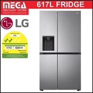 LG GS-L6172PZ 617L SIDE-BY-SIDE FRIDGE (NON-PLUMBING) + FREE $100 VOUCHER BY LG (UNTIL 31/05/2024)