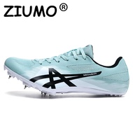ZIUMO รองเท้าวิ่งสำหรับผู้ชายผู้หญิงรองเท้าผ้าใบพื้นตะปูรองเท้ากีฬารองเท้าฝึกวิ่งน้ำหนักเบา 35-46