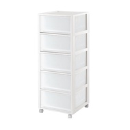 HomePro ตู้ลิ้นชัก 5 ชั้น MONO 34.2x36.5x90.8 ซม. สีขาว แบรนด์ DKW