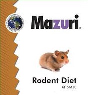 Mazuri 6F 5M30 Rodent Diet Lab Block (Rat Mouse Hamster Food)