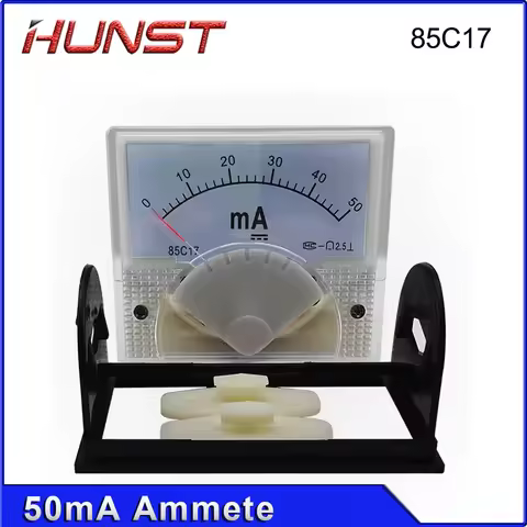 Hunst 50mA Ammeter 85C17 DC 0-50mA Panel for CO2 Laser Cutting Engraver