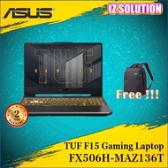 Asus TUF F15 FX506H-MAZ136T 15.6"FHD 240Hz Gaming Laptop METAL ECLIPSE GRAY (Intel I7-11800H/8GB/512GB SSD/RTX3060 6GB)