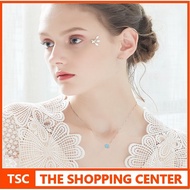 TSC - Fashion Necklace Stainless Steel Crystal NecklaceWanita
