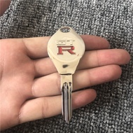 {dcfnfyhj} s GTR NISSAN Car Key DIY Key Pendant R32 R33 R34 Mechanical Key Blank Lock Is Not Univers