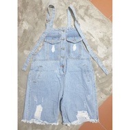 3quarter Short Pants Jumpsuit