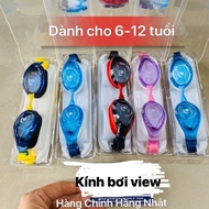 VIEW V760 Japanese SWIMMING GLASSES (6-12 years old) genuine product kids goggle swimming anti fog