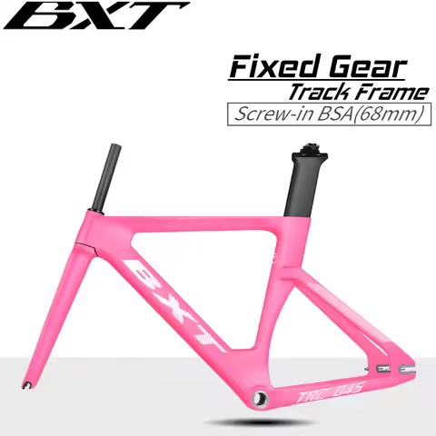 BXT-045 Carbon Track Frame, T800 Carbon Fiber Fixed Gear Bike Frame, Road Track 700c Bicycle Framese