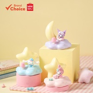 MINISO  Sanrio Daydream Series - Dreamy & Cozy LED Night Light Kuromi & Cinnamoroll 11cm × 10.5cm × 