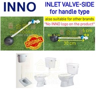 INNO/SERICITE FITTINGS SET FOR HANDLE TYPE CERAMIC CISTERN MODAL LC5001 with IN/OUTLET VALVEHANDLEL