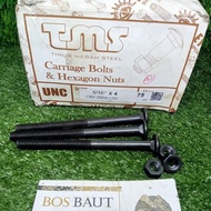 CB Bolts and Nuts, Umbrellas, Bumper Bolts, Truck Beds 5/s 16X4 Black
