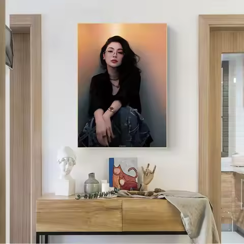 Peraya Malisorn Faye Poster No Framed Poster Kraft Club Bar Paper Vintage Poster Wall Art Painting B