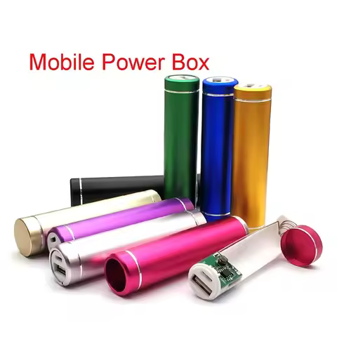 18650 Power Bank DIY Kit Battery Storage Case Box USB Mobile Phone Charging DIY Shell 5V 1A 18650 Ba