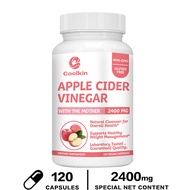 แท้!!! นำเข้า Apple Cider Vinegar 2400 mg - อาหารเสริม ACV ช่วยเพิ่มระดับพลังงานและการเผาผลาญ (30/60/120 เม็ด) ราคา ถูกที่สุด ราคาส่ง