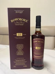 Bowmore 22 YO Pedro Ximénez Cask Single Malt Whisky 700ml / 波摩22年 PX桶單一麥芽威士忌 700毫升
