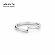 ANANTA Verve Ring Small แหวนทองขาว 18K