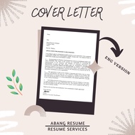 COVER LETTER (ENGLISH VERSION)