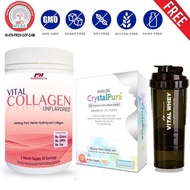 Vital Collagen Halal 5000mg, Hydrolise Deep Sea Marine Collagen Powder, 30 Servings/150000mg, 2000 D