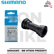 BB Shimano MT500 Pressfit 41mm Hollowtech 2 Black - Bottom Bracket MT-500 Press Fit Deore Spindle 24