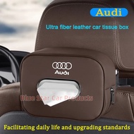 Audi Car paper towel box, armrest box, paper napkin bag, car paper drawer, storage car interior A1 A