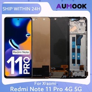 LCD Display Screen For Xiaomi Redmi Note 11 Pro 4G 5G Touch Screen Digitizer Assembly 2201116TG 2201