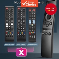 Suitable for all new SAMSUNG smart TV remotes, not suitable for old LED TV remotes.  Sesuai untuk se