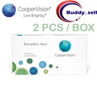 (2  PCS) Cooper Vision Biomedics Now Monthly Disposable Lens Hydrogel Clear Contact Lenses