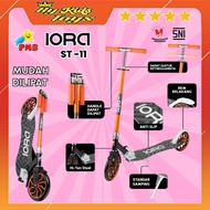Children's Scooter Large 2-Wheeled Scooter/, Suitable for Adults, Max Weight 100KG IORA ST-11