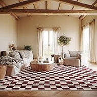 nuLOOM 2' x 8' Fringed Performance Indoor Area Rug, Power Loomed, Easy Clean, Durable, Non-Shed, Red