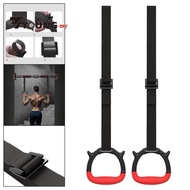 [Available] Gymnastics Rings Adjustable Straps Buckles 661lbs Capacity Gym Ring for Home Gym