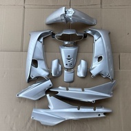 ชุดสีเวฟ100เก่า (ดิสก์) เฟรมรถ Wave 100 รุ่นแรก กาบรถ เวฟ100s แฟริ่ง wave110s สีเทา (ทั้งคัน 13ชิ้น)