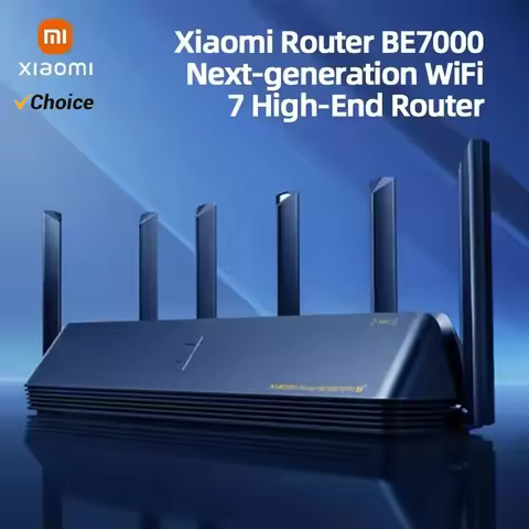 Original Xiaomi Mi Router BE7000 Tri-Band WiFi Repeater VPN 1GB Mesh USB 3.0 IPTV 4 X 2.5G Ethernet