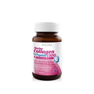 VISTRA Marine Collagen TriPeptide 1300 &amp; Coenzyme Q10 Plus 30 Tablets