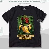 Bobomia Kids T-Shirt Chimpanzini Bananini Anomali Brainrot | Distro Clothes for Boys and Girls (0-10