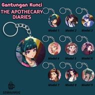 GANTUNGAN THE PHARMACY KEYCHAIN GIFT ROUND ANIME PRINT CUSTOM SEMAUMUG