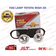 WISH 2004 FOG LAMP TOYOTA WISH