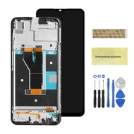 6.52" Realme C11 2021 Display Screen with Frame for Oppo Realme C11 (2021)  RMX3231 Lcd Display Digi