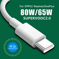 For OPPO 80W SUPERVOOC Fast Charger Cable USB Type C 8A - Compatible with Reno 14 Find X9 OnePlus 15