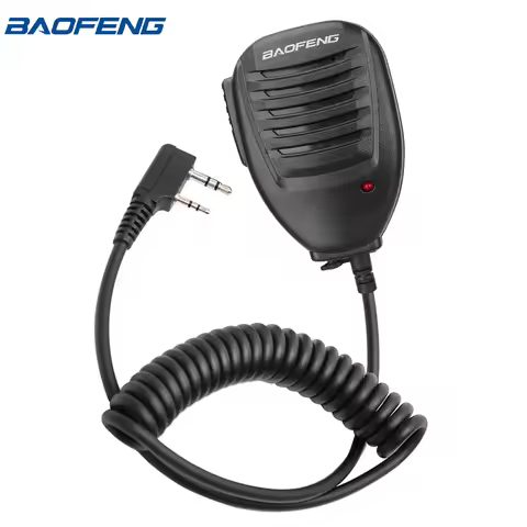 Baofeng Shoulder Speaker Mic Microphone for Baofeng Walkie Talkie UV 5R 82 888S UV S9 PLUS UV 13 16 