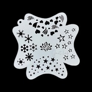 New 5 Elements Durable Plastic Stencil