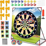 Vitality Sports Golf Chipping Game with Stand - Golf Target Battle Games with Putting Mat, 12 Sticky