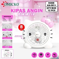 Omicko 8-inch character fan, table fan