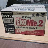 mi kering Eko mie murah satu dus-MIE EKOMIE 12*3pack*2S / EKO MIE Mi Kering-MIE KERING EKO MIE KECIL