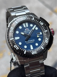 Brand New Orient M-Force Matt Blue Dial Men's Automatic Divers Watch