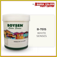 ✹ ☫ ✈ BOYSEN PERMACOAT LATEX PAINT COLOR SERIES WHITE SENSES (B-7515)