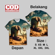Anomaly Brainbrot Wallpaper Fullprint T-Shirt | AOP Full Print Anomaly Brainbrot T-Shirt Front Back