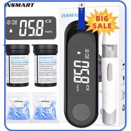 ⭐ ⭐READY STOCK⭐ ⭐ ☚INSMART Blood Glucose Monitor Diabetes Glucometer Blood Sugar Test Glucose Test Kit Glucose Test Strip❤