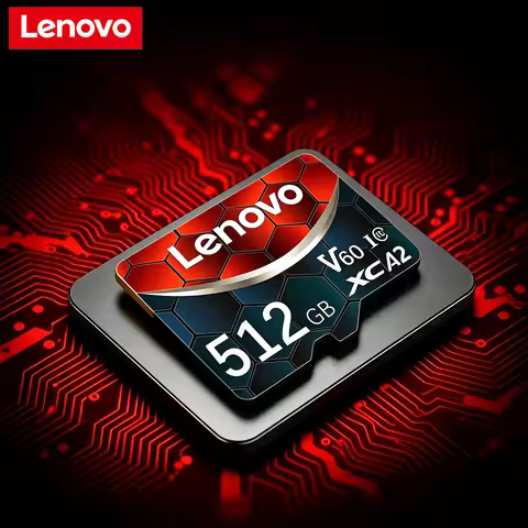 Lenovo SD Memory Card 128GB 256GB 512GB High Speed Micro TF SD Card V60 U3 Flash Cards Microsd For I